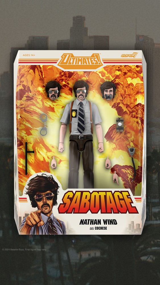 Beastie Boys Wave 1 figurine Ultimates Nathan Wind as "Cochese" 18 cm