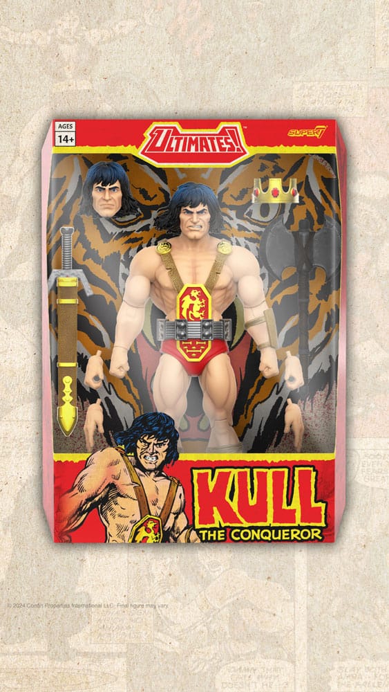 Conan le Barbare figurine Ultimates Kull The Conqueror 18 cm