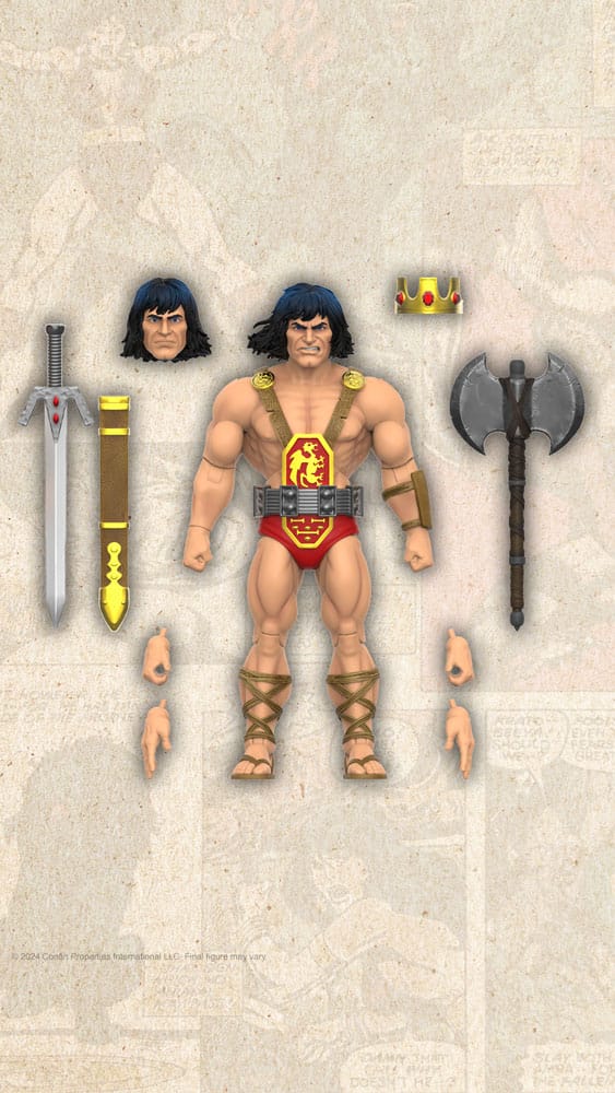 Conan le Barbare figurine Ultimates Kull The Conqueror 18 cm