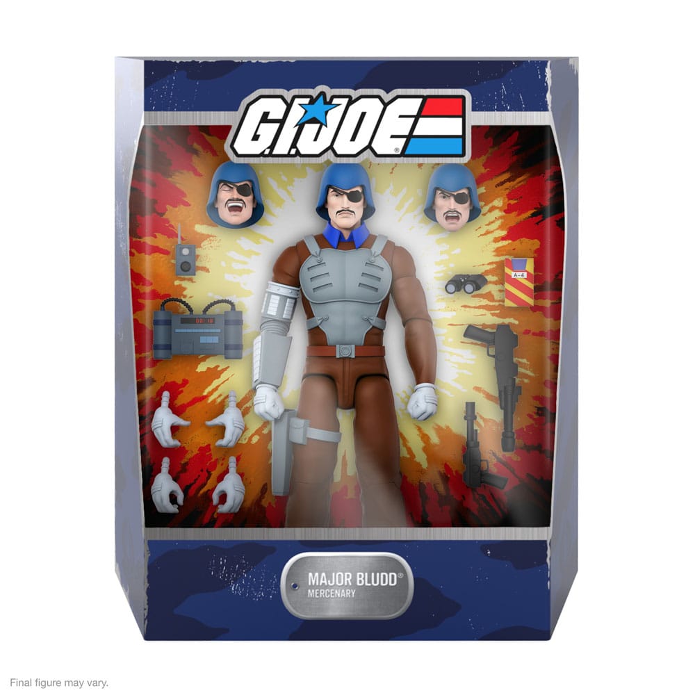 GI Joe Wave 5 figurine Ultimates Major Bludd 20 cm