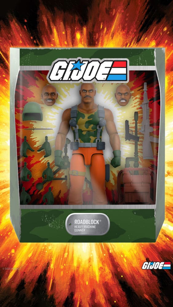 GI Joe Wave 5 figurine Ultimates Roadblock 20 cm
