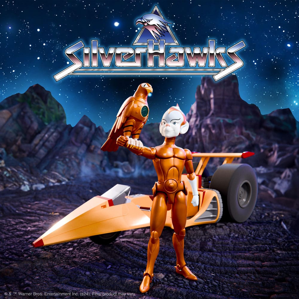 SilverHawks Wave 5 véhicule Ultimates Space Racer