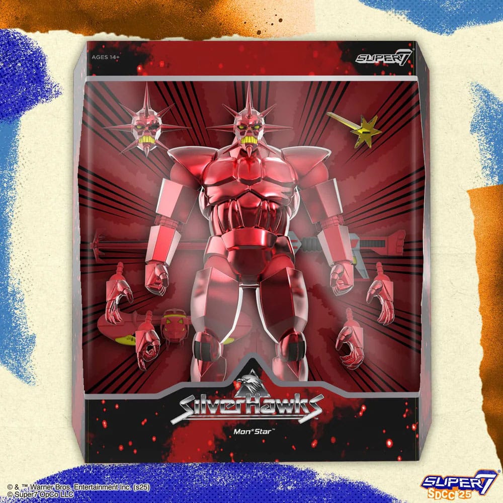 SilverHawks figurine Ultimates Mon*Star Metallic Vac Metal 18 cm