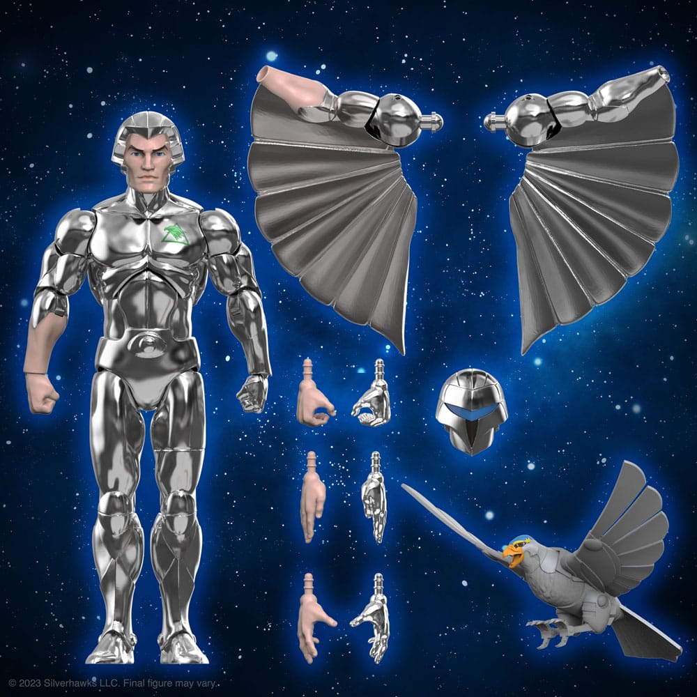 SilverHawks figurine Ultimates Quicksilver (Toy Version) 18 cm