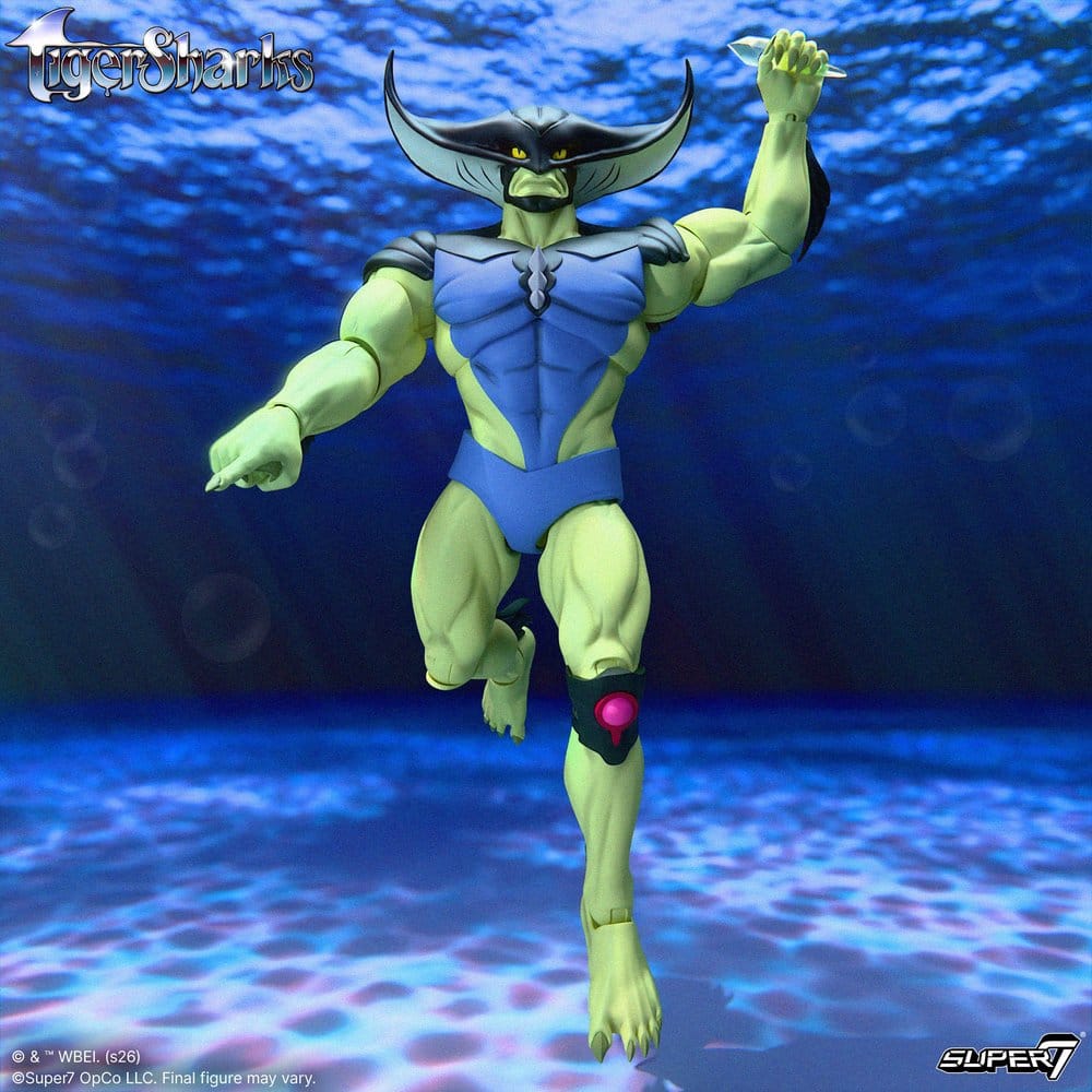 TigerSharks figurine Ultimates Wave 01 T-Ray 18 cm