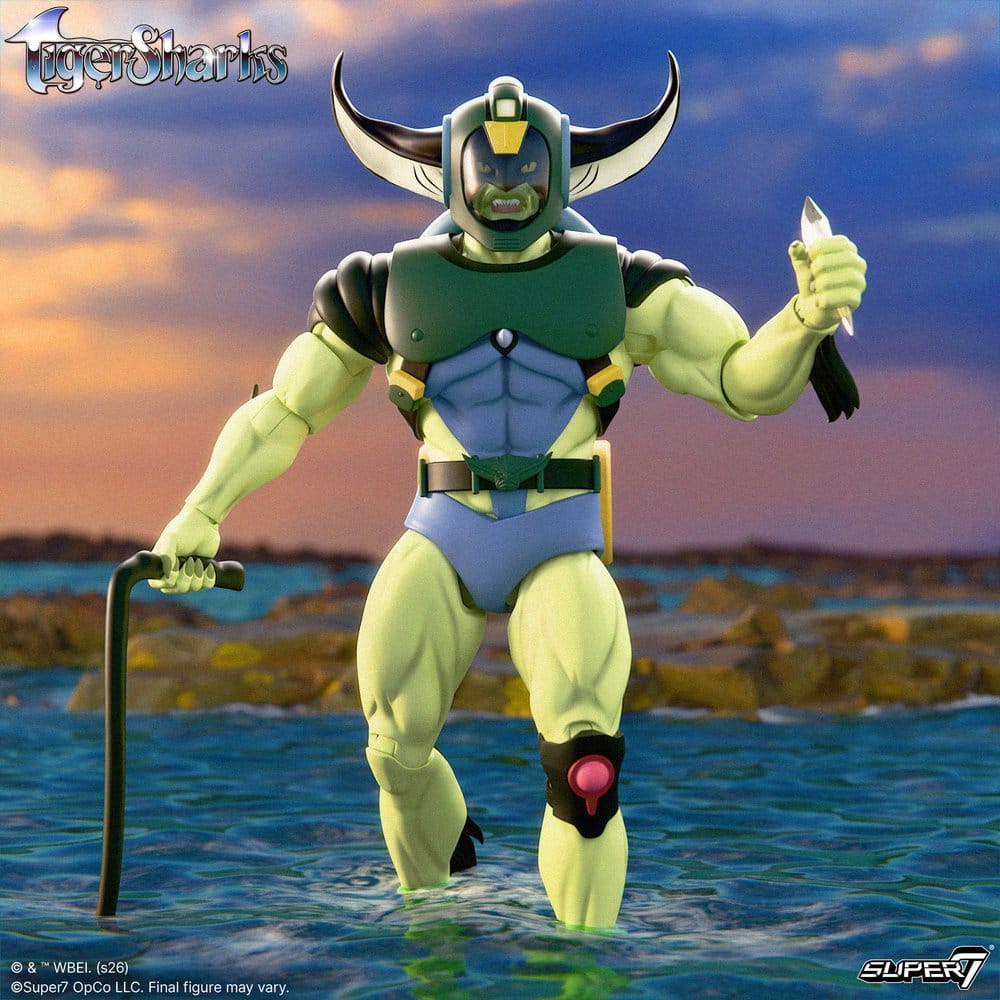 TigerSharks figurine Ultimates Wave 01 T-Ray 18 cm