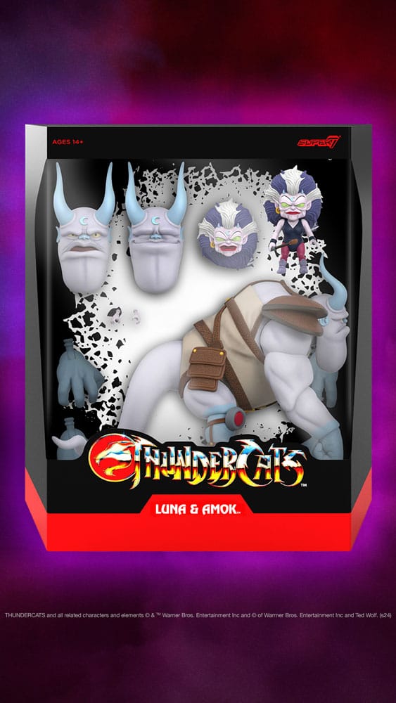Thundercats figurine Ultimates Luna & Amok 15 cm