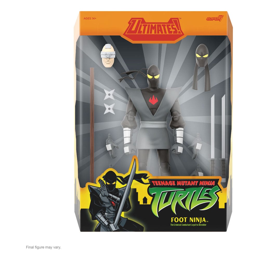 Teenage Mutant Ninja Turtles figurine Ultimates Wave 13 Foot Ninja 18 cm