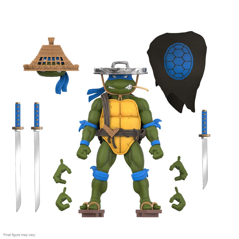Teenage Mutant Ninja Turtles figurine Ultimates Ninja Nomad Leonardo 18 cm