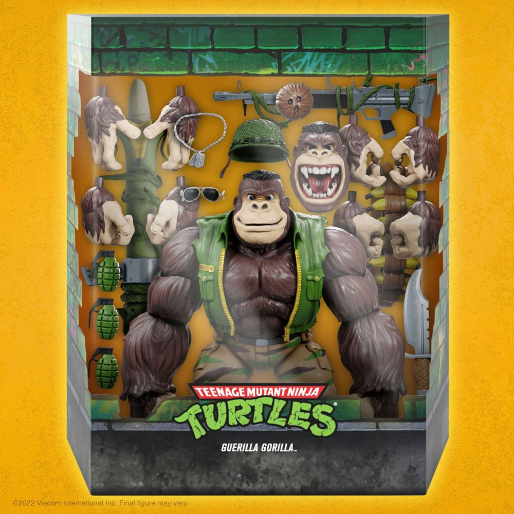 Les Tortues ninja figurine Ultimates Guerrilla Gorilla 20 cm