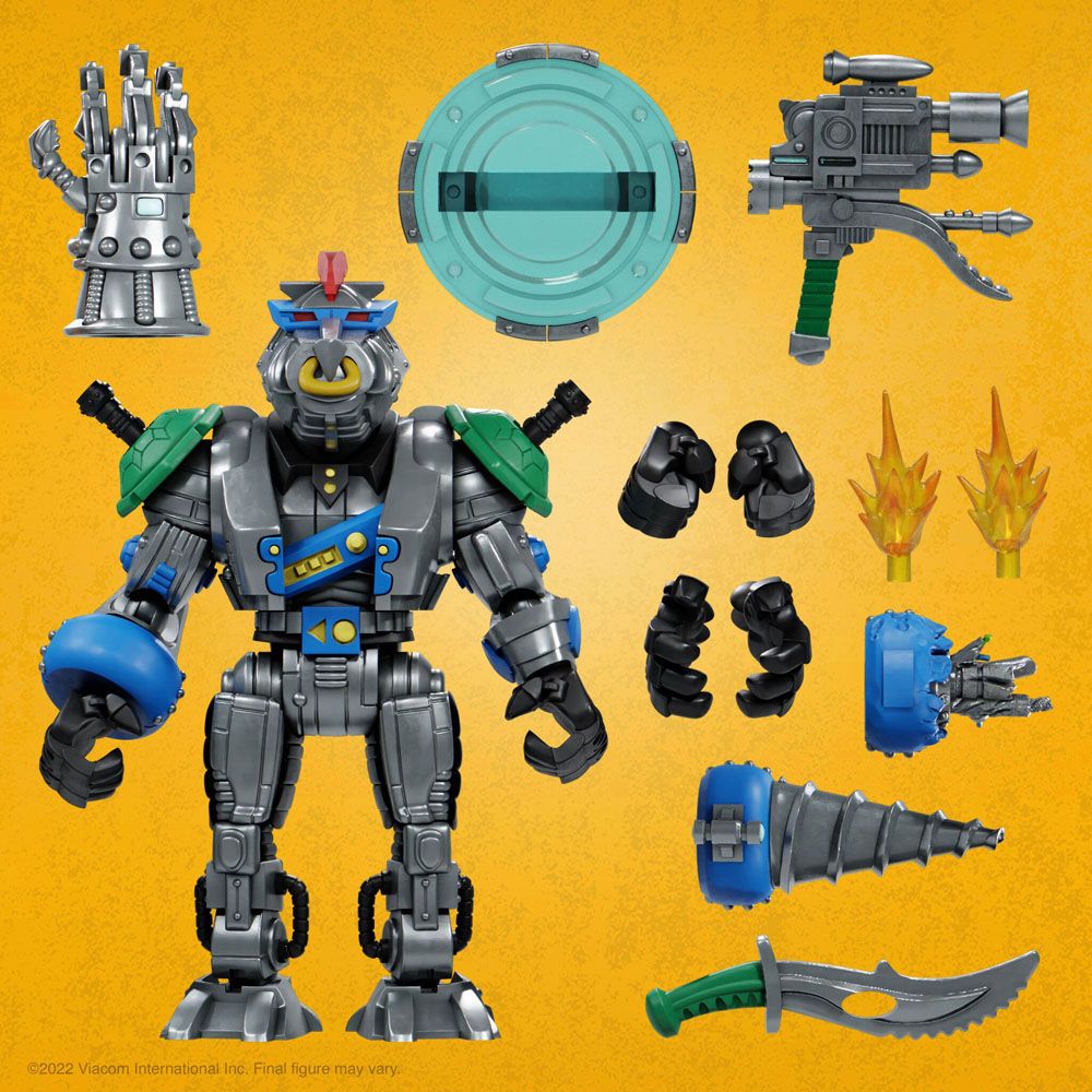 Les Tortues ninja figurine Ultimates Robotic Bebop 20 cm