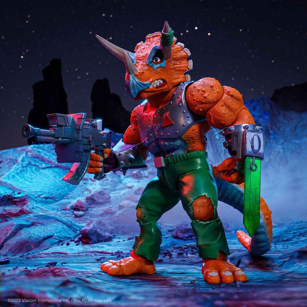 Les Tortues ninja figurine Ultimates Triceraton 20 cm