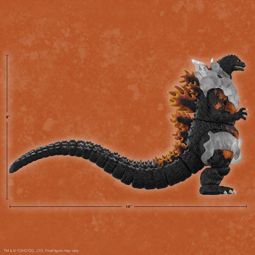 Toho figurine Ultimates Burning Godzilla 1995 20 cm