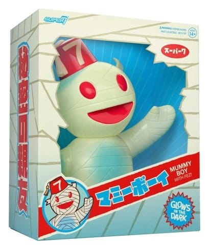Super7 Vinyl Figurine Mummy Boy (Glow w/ Fez)