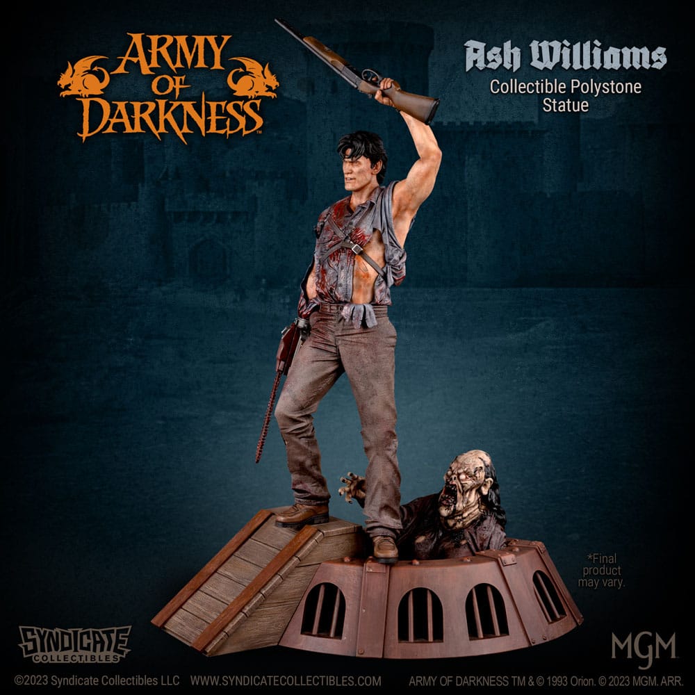 L'Armée des Ténèbres statuette 1/4 Ash Williams 70 cm