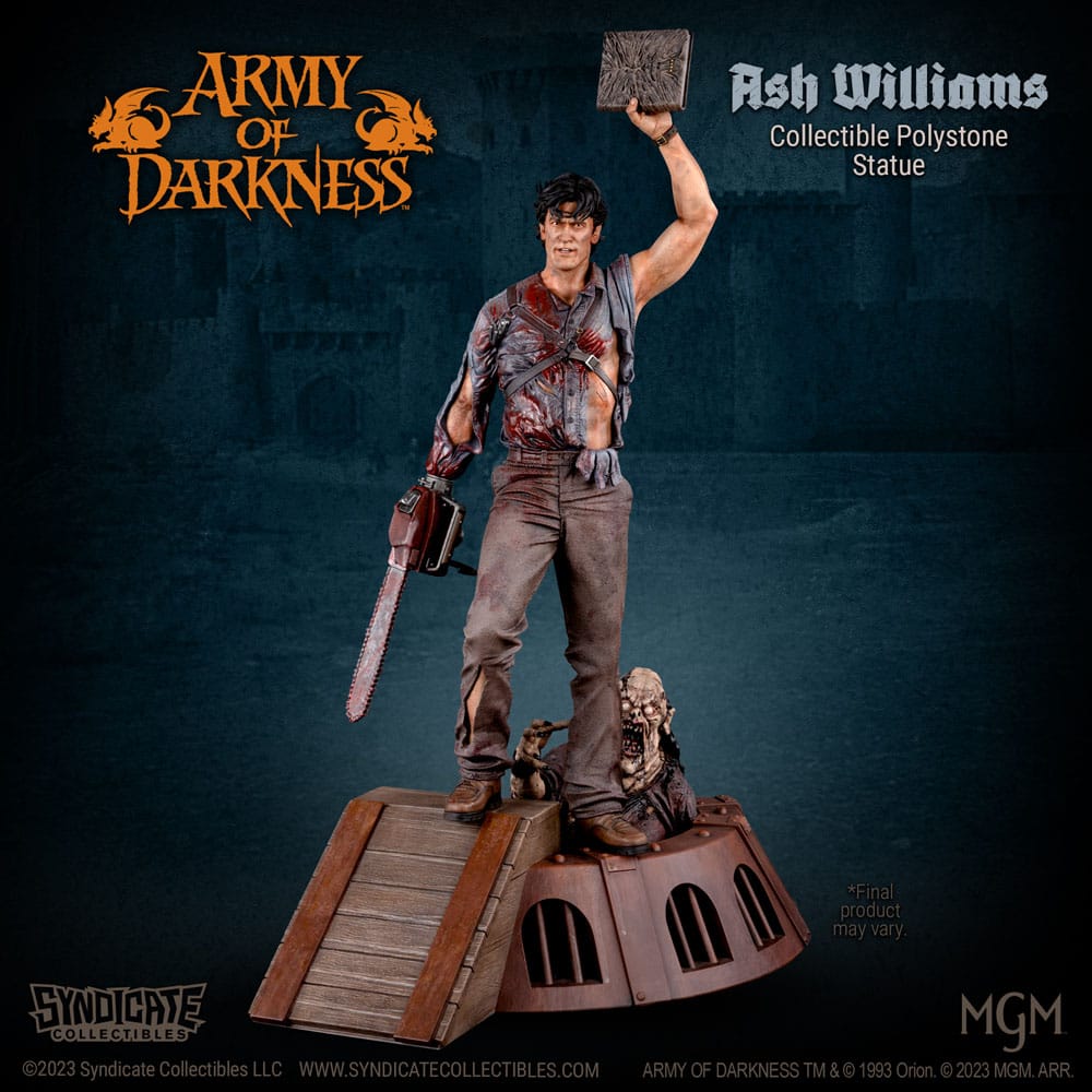 L'Armée des Ténèbres statuette 1/4 Ash Williams 70 cm