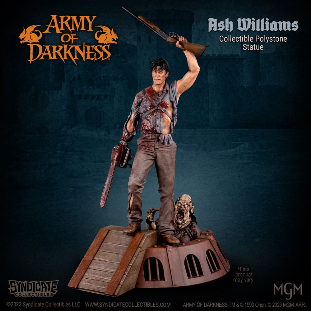 L'Armée des Ténèbres statuette 1/4 Ash Williams 70 cm