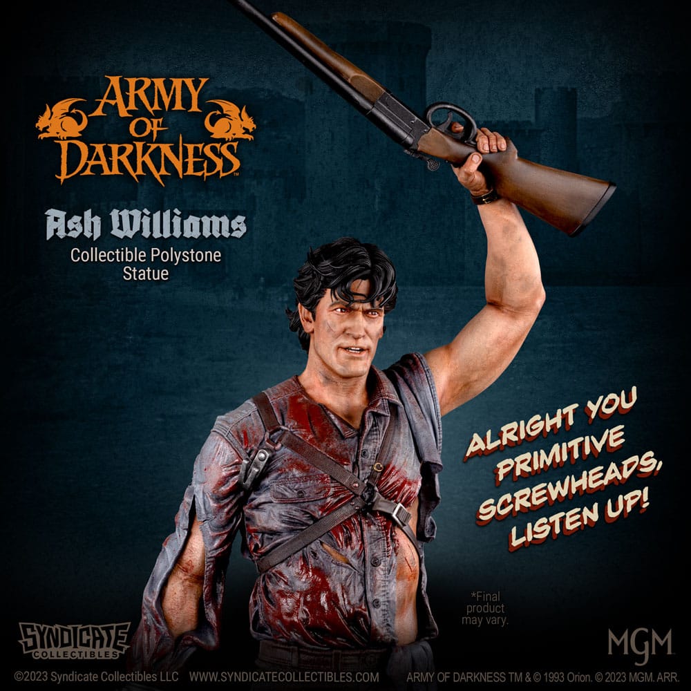 L'Armée des Ténèbres statuette 1/4 Ash Williams 70 cm