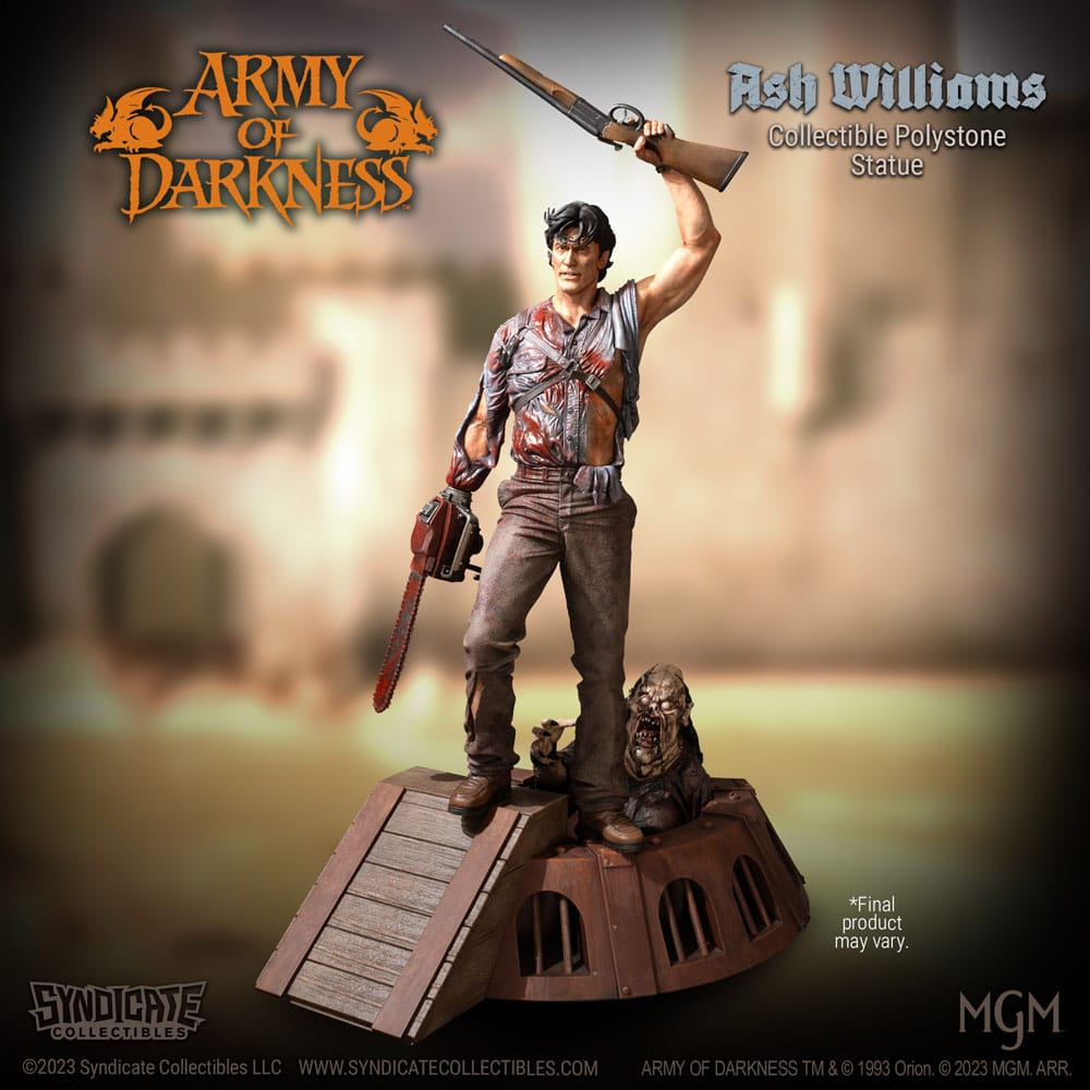 L'Armée des Ténèbres statuette 1/4 Ash Williams 70 cm