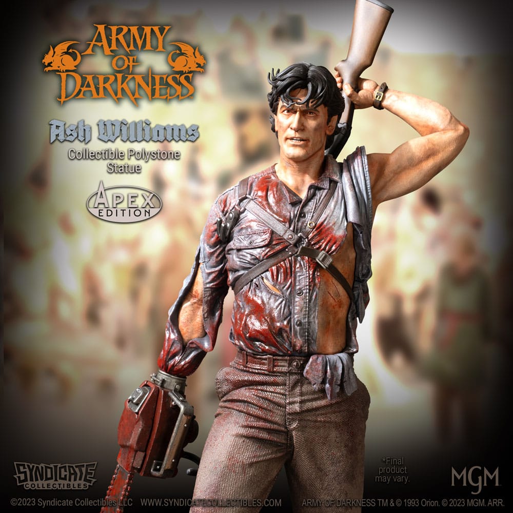 L'Armée des Ténèbres statuette 1/10 Ash Williams 28 cm