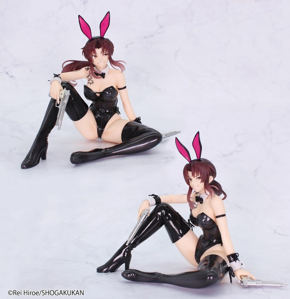 Black Lagoon statuette One-Seventh Carat PVC 1/7 Revy Bunny Ver. 16 cm