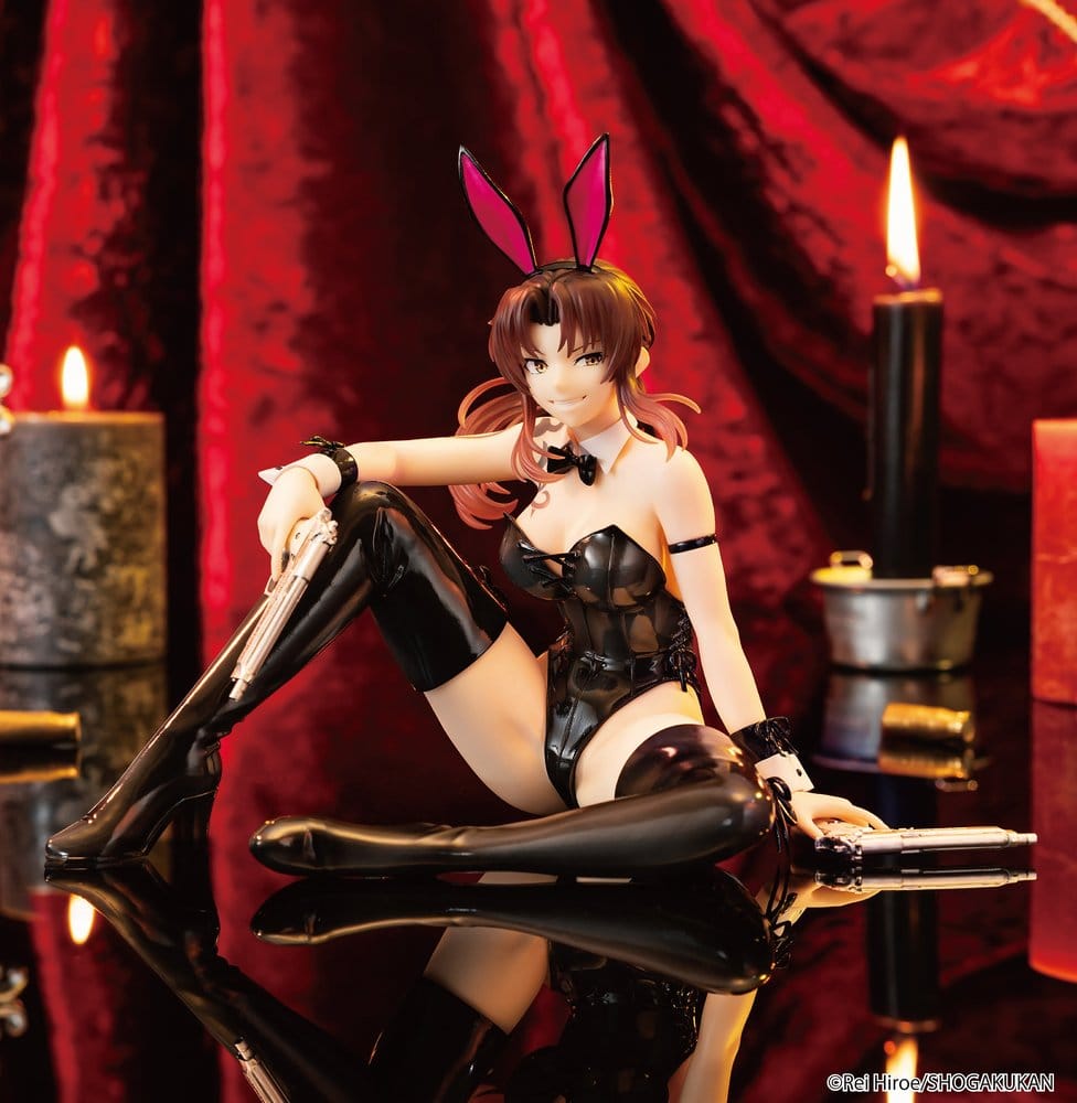 Black Lagoon statuette One-Seventh Carat PVC 1/7 Revy Bunny Ver. 16 cm