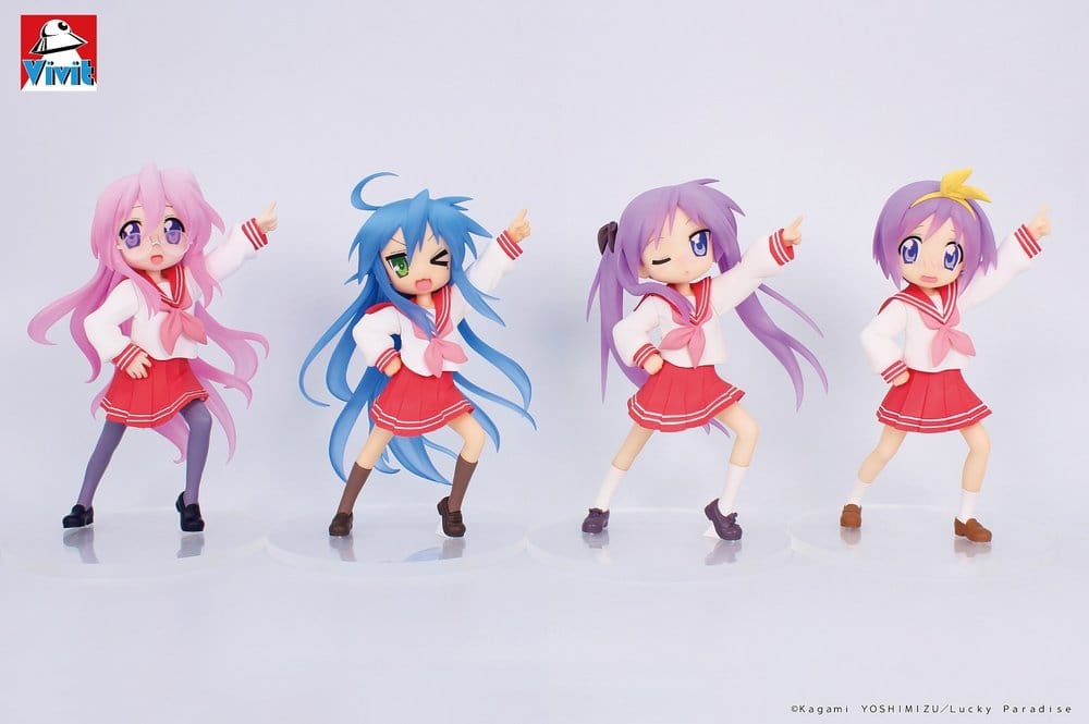 Lucky Star statuette PVC Vivit Miyuki Takara 13 cm