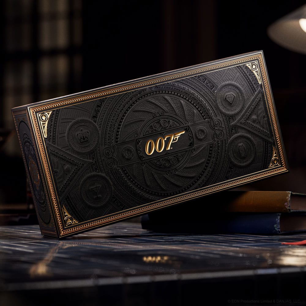 James Bond Box Set cartes à jouer James Bond Gold Edition