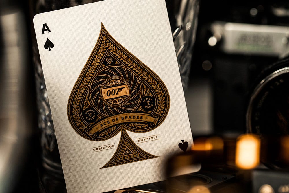 James Bond 007 jeu de cartes à jouer