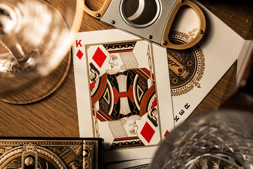 James Bond 007 jeu de cartes à jouer