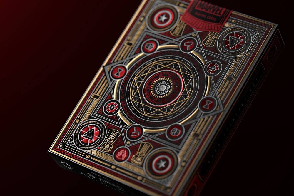 Avengers - The Infinity Saga jeu de cartes à jouer Red Version
