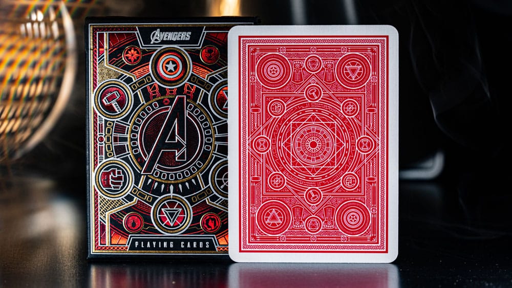 Avengers - The Infinity Saga jeu de cartes à jouer Red Version