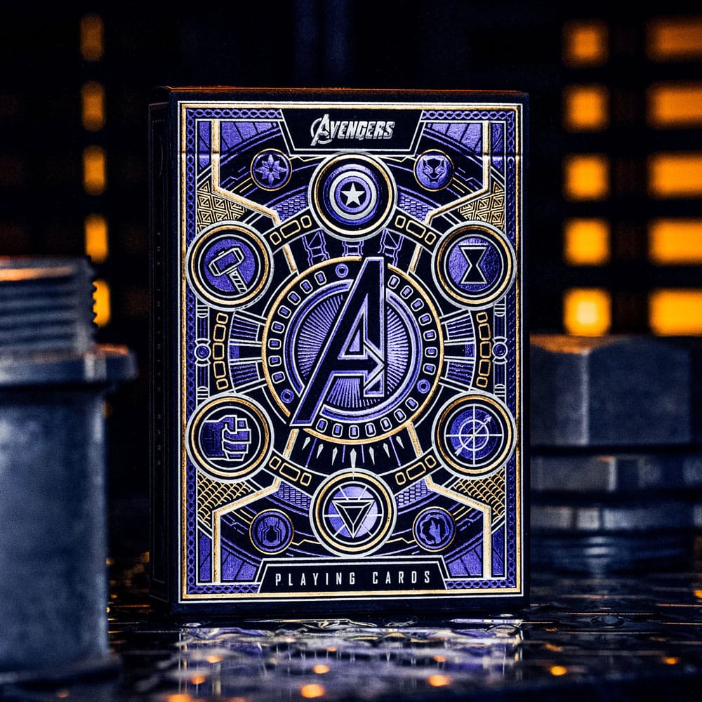 Avengers - The Infinity Saga jeu de cartes à jouer Purple Version