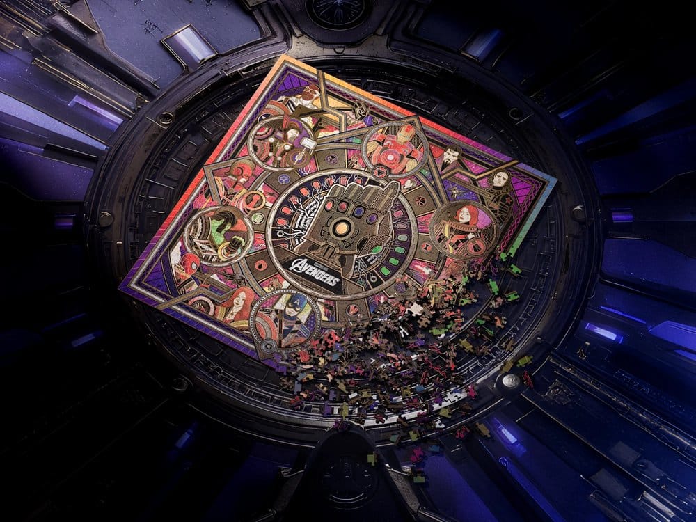 Avengers The Infinity Saga puzzle multidimensionnel (1000 pièces)