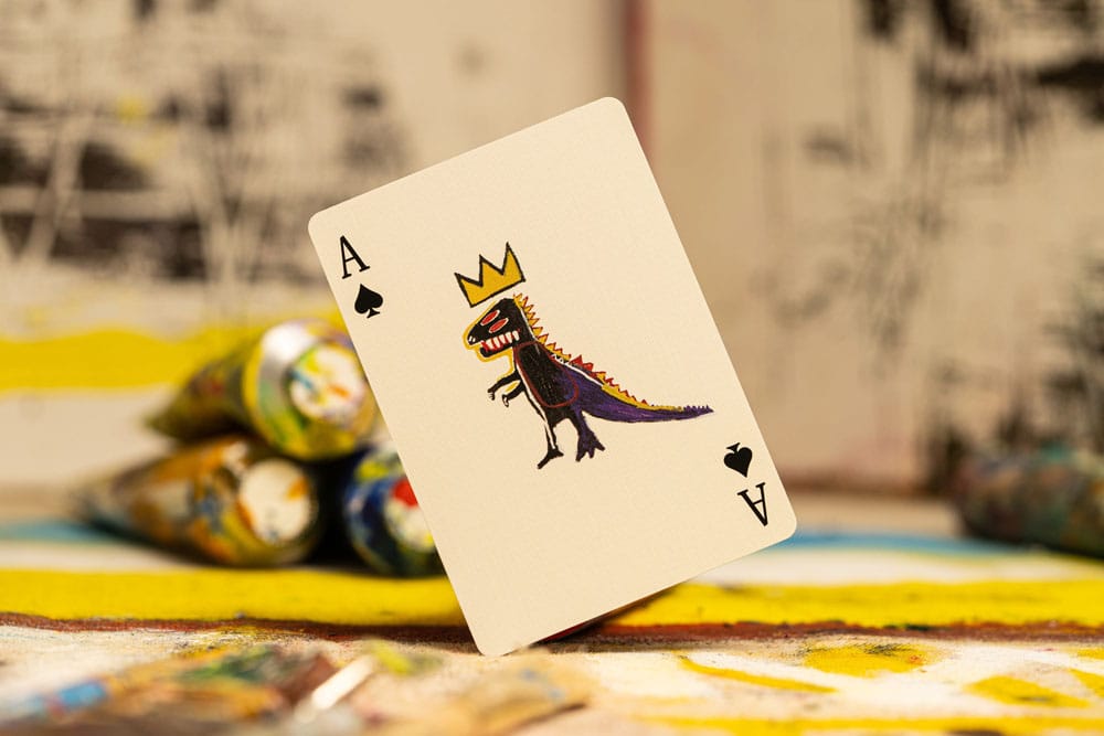Jean-Michel Basquiat jeu de cartes à jouer