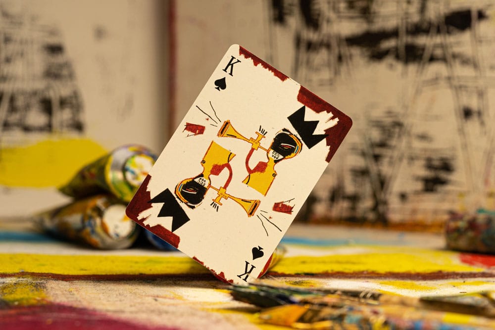 Jean-Michel Basquiat jeu de cartes à jouer