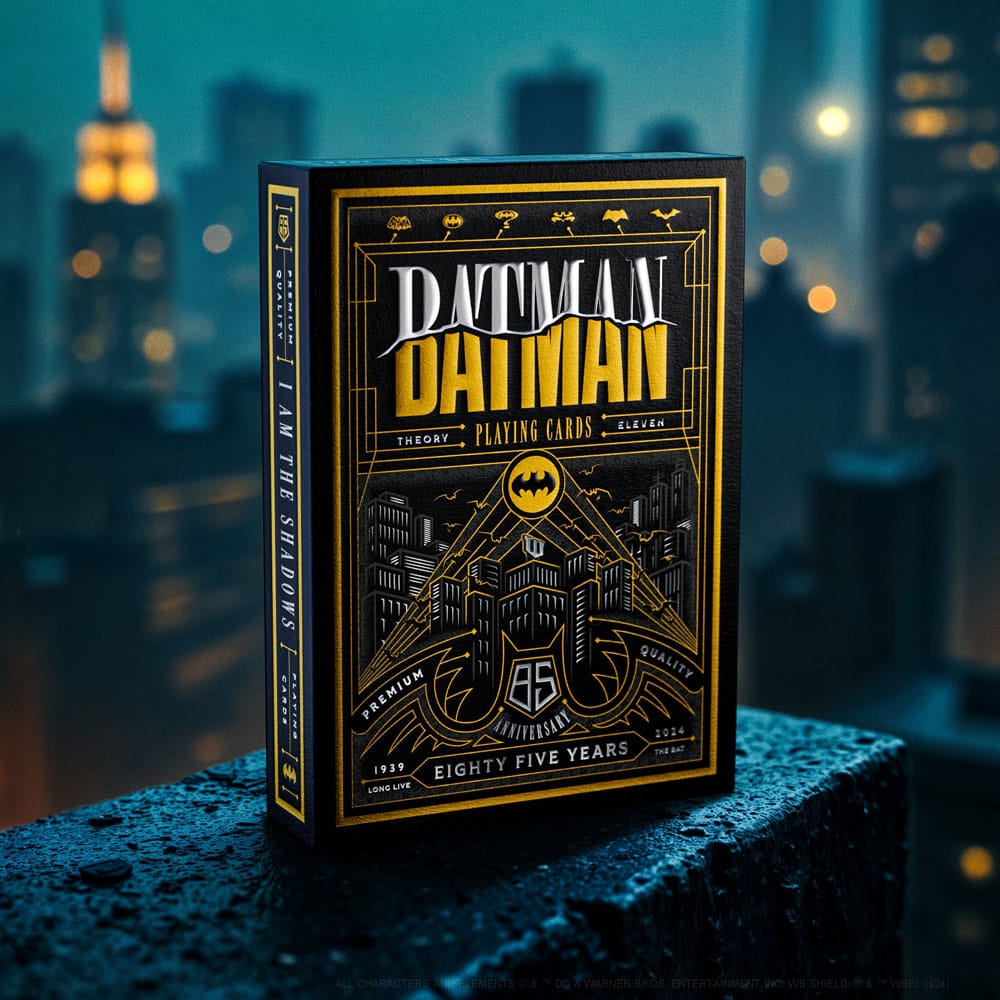 Batman 85th Anniversary jeu de cartes à jouer