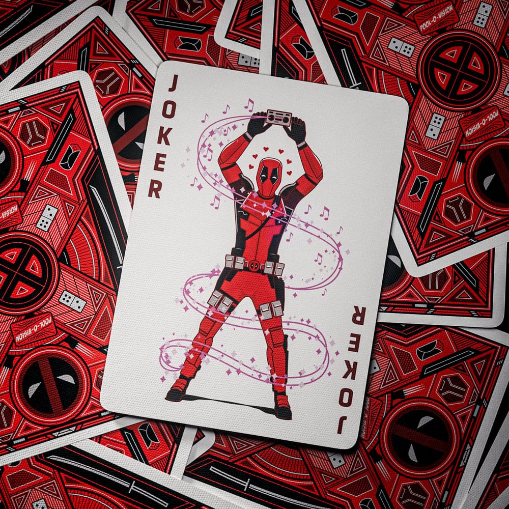 Deadpool jeu de cartes à jouer