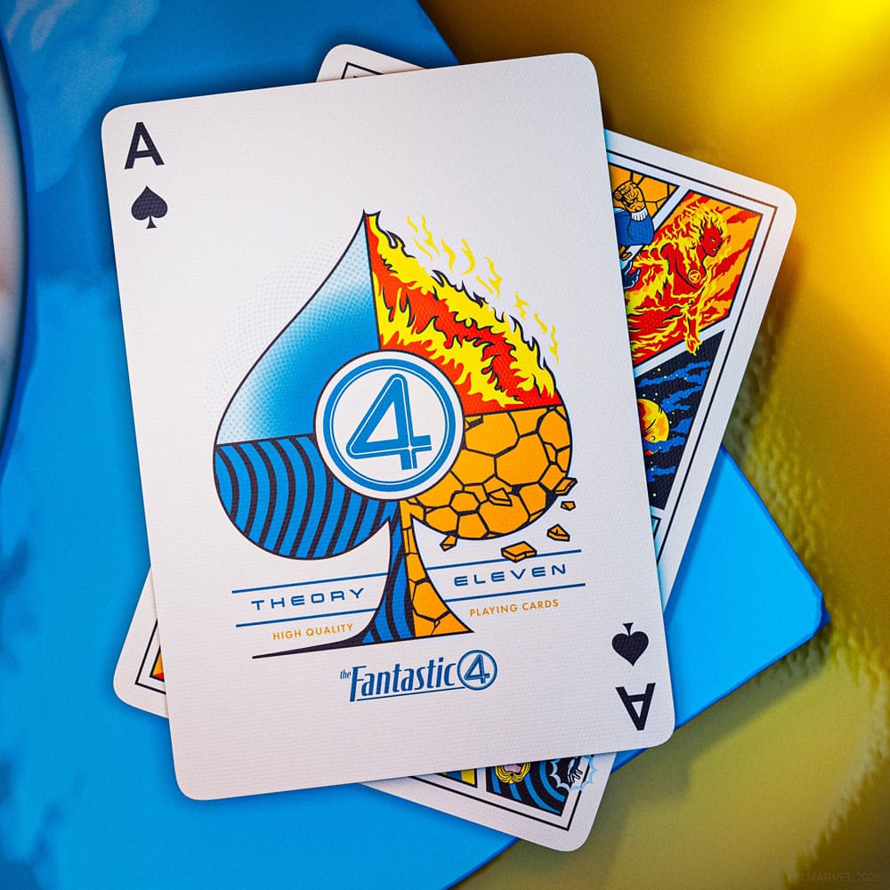 Fantastic Four jeu de cartes à jouer