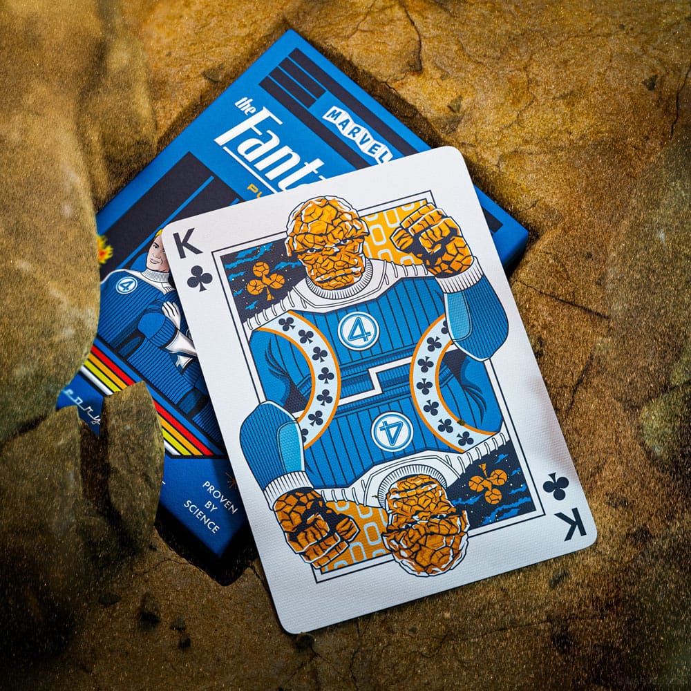 Les 4 Fantastiques jeu de cartes à jouer