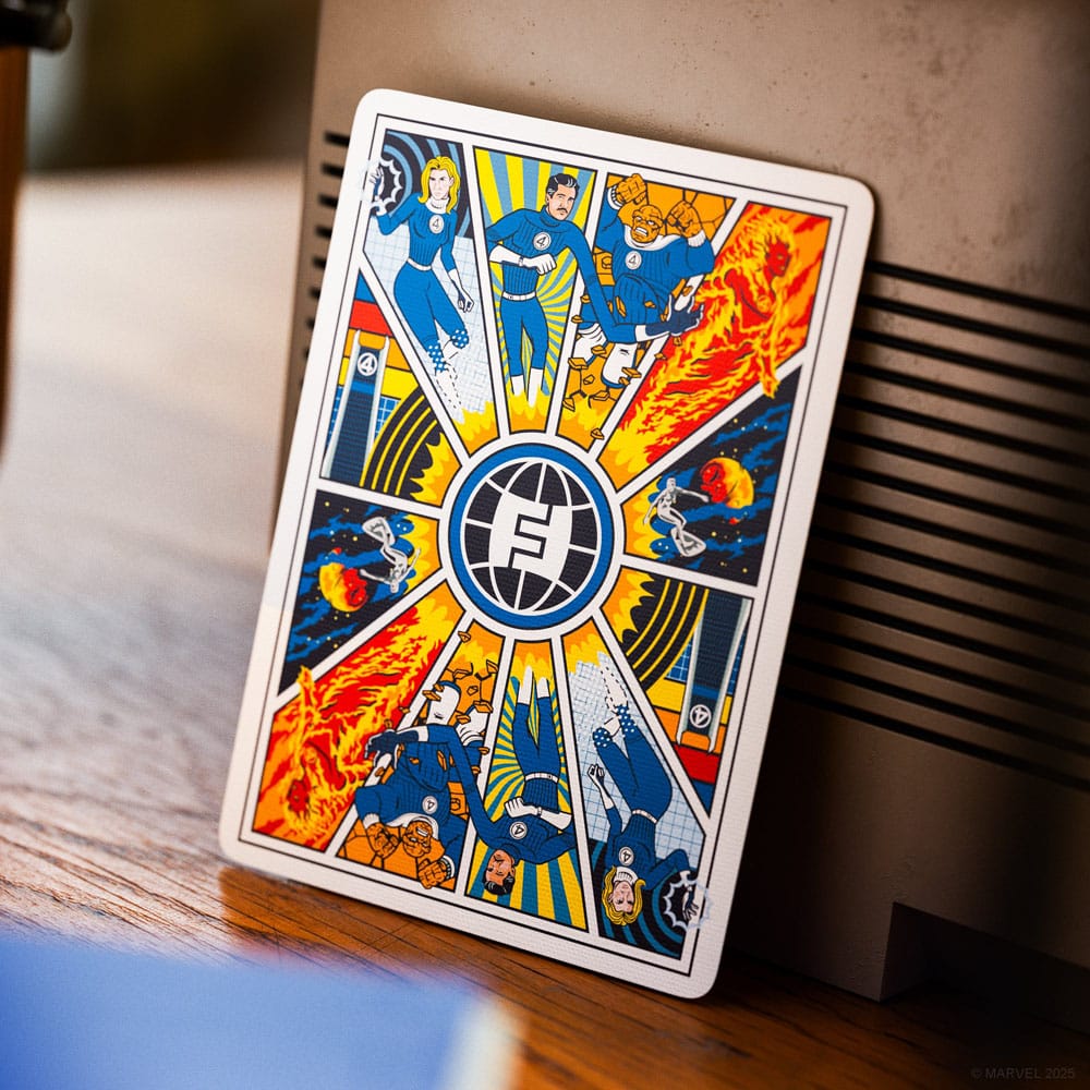 Les 4 Fantastiques jeu de cartes à jouer