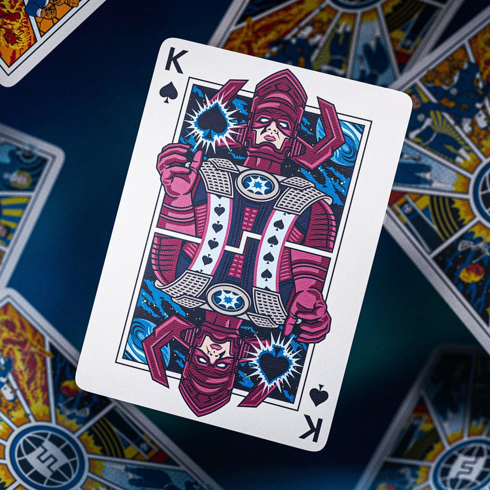 Les 4 Fantastiques jeu de cartes à jouer