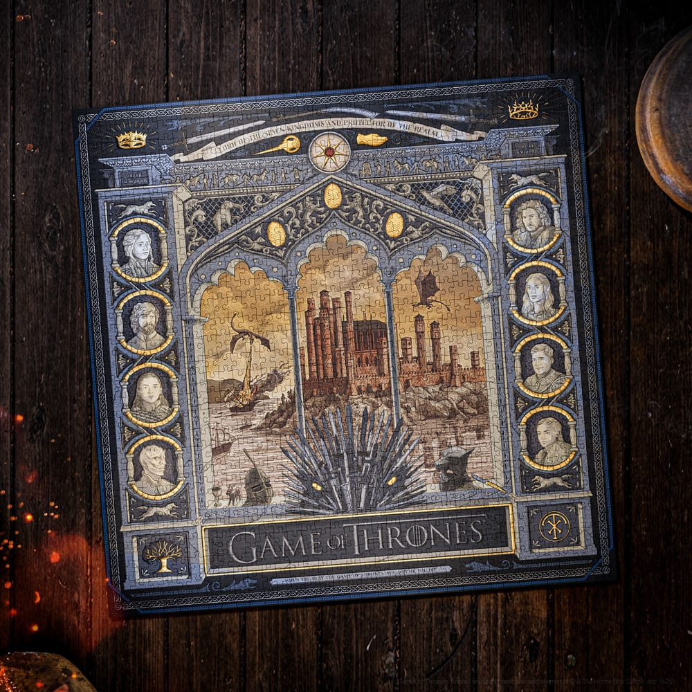 Game of Thrones Puzzle multidimensionnel (1000 pièces)