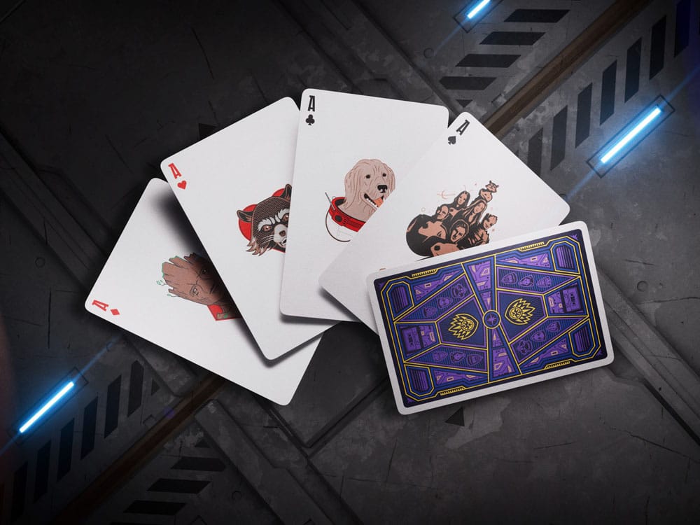 Les Gardiens de la Galaxie jeu de cartes à jouer