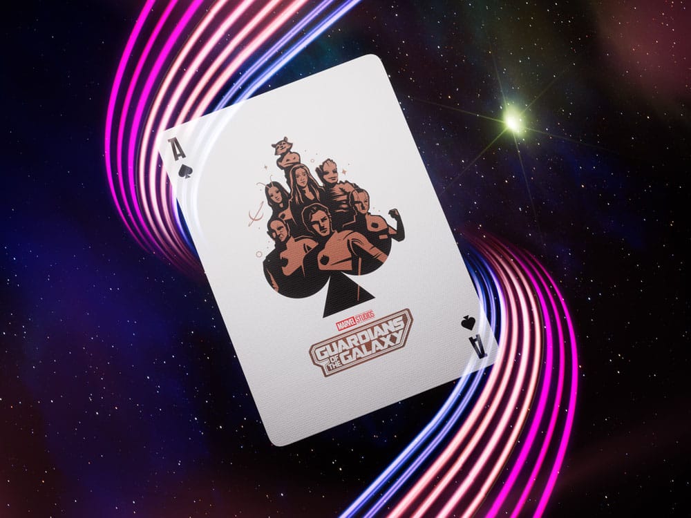 Les Gardiens de la Galaxie jeu de cartes à jouer