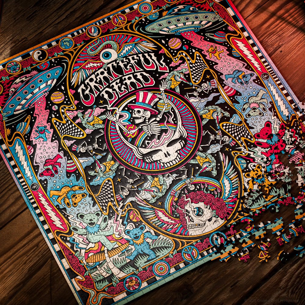 The Grateful Dead Puzzle multidimensionnel (1000 pièces)
