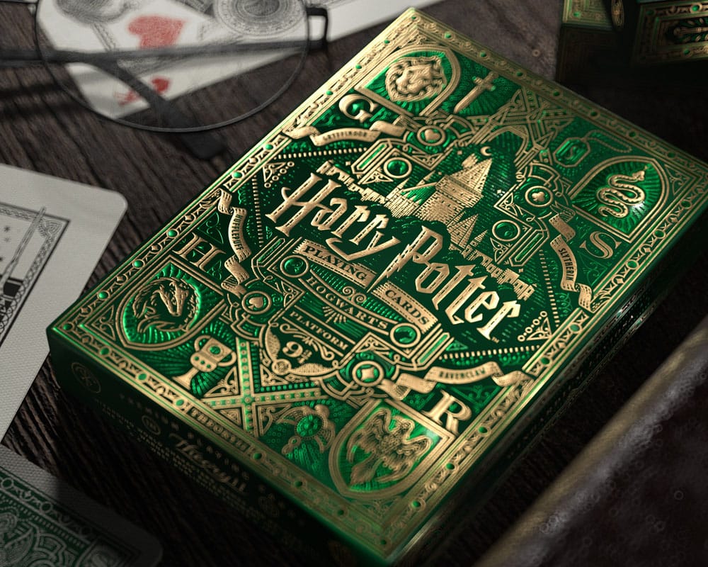 Harry Potter jeu de cartes à jouer Green Version