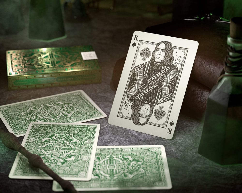 Harry Potter jeu de cartes à jouer Green Version
