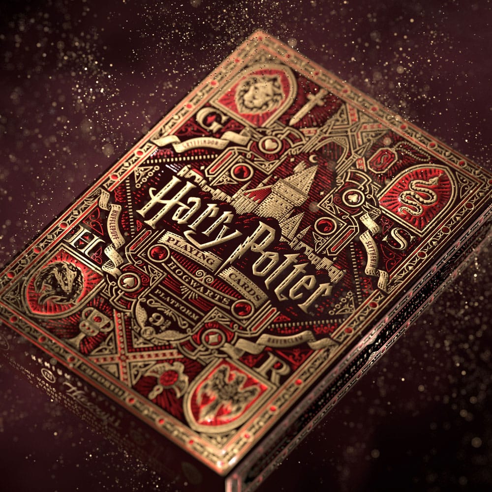 Harry Potter jeu de cartes à jouer Red Version