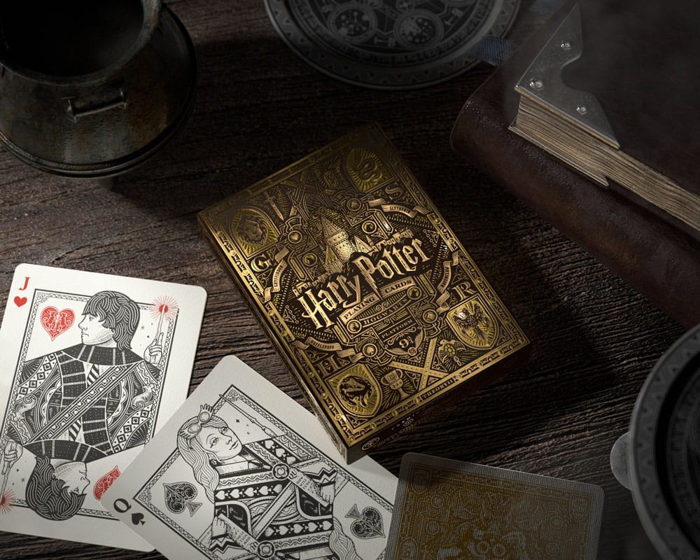 Harry Potter jeu de cartes à jouer Yellow Version